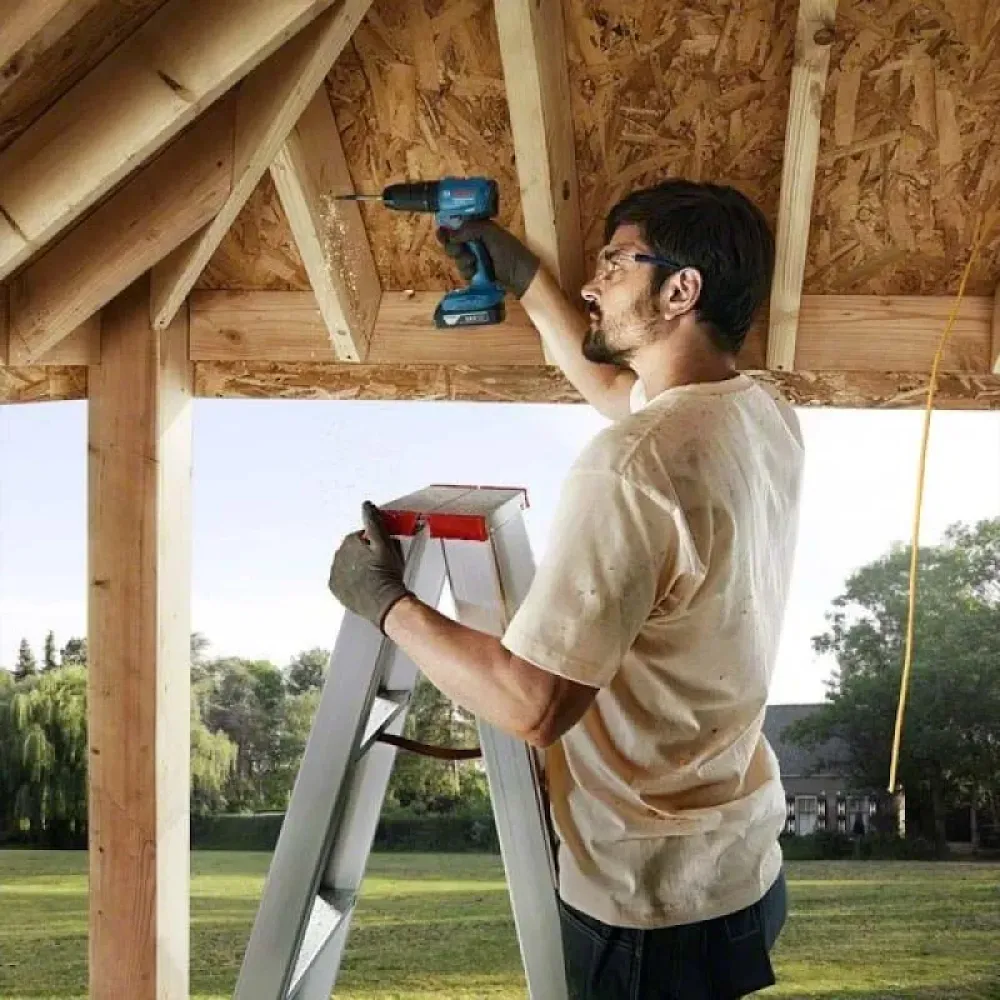 Bosch GSB 185-LI Professional аккумуляторная дрель-шуруповерт (2 x 2 Ач, ЗУ), 06019K3100