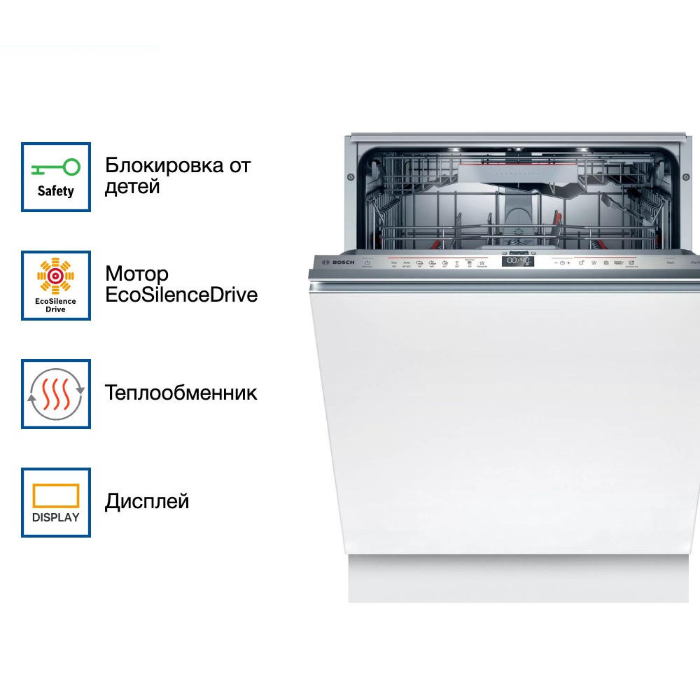 Встраиваемая посудомоечная машина Bosch SMD6ZDX49E