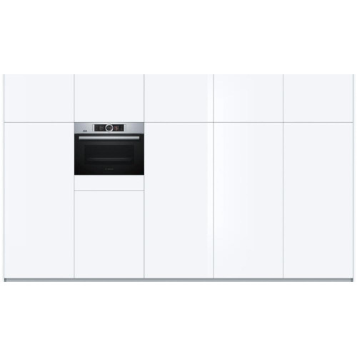 Компактный паровой духовой шкаф Bosch CSG656RS7