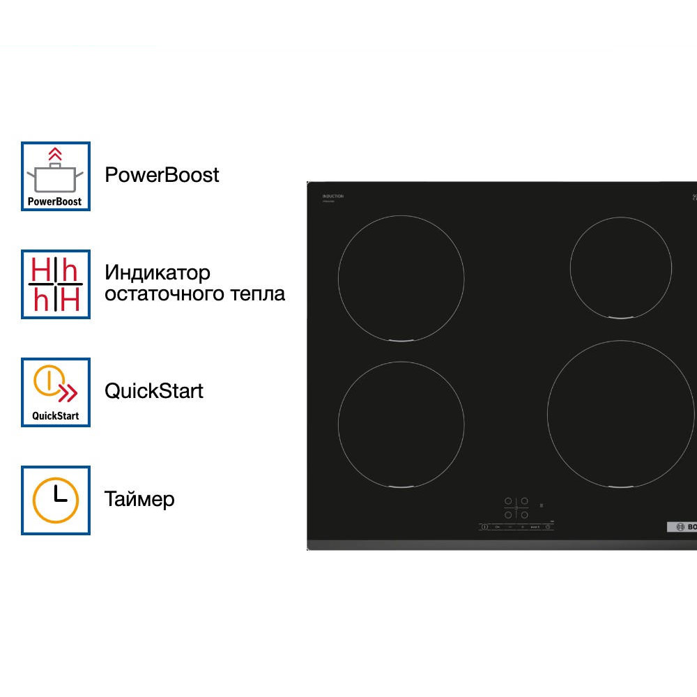 Индукционная варочная панель Bosch PIE 631BB5E