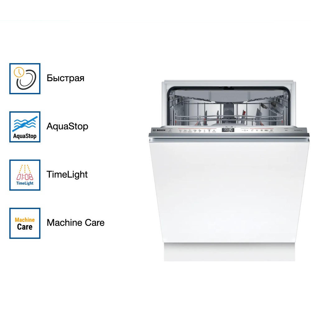 Встраиваемая посудомоечная машина Bosch SMV6ZCX06E