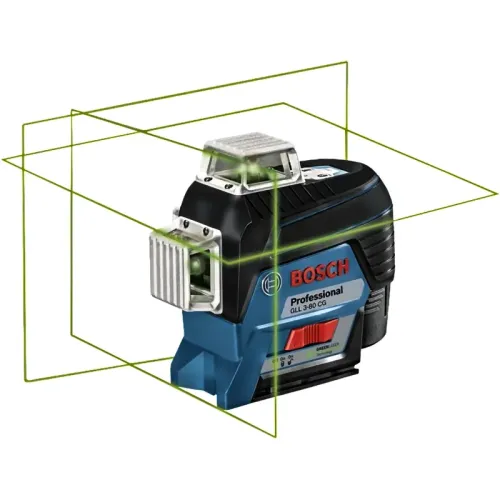 Bosch GLL 3-80 CG Professional лазерный уровень, 0601063T00